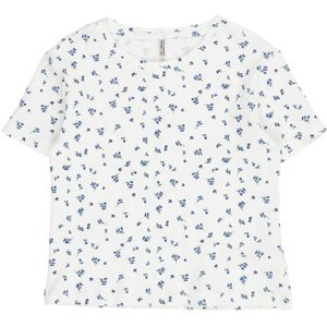 ONLY - KOGBella - Shirt - Donkerblauw / Wit - Ronde Hals - Kwartmouw