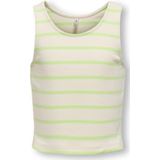 ONLY - Kognessa - Top - Paradise Green Cloud Dancer - Mouwloos