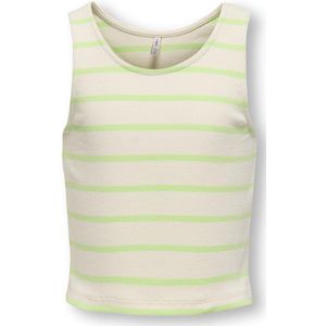 ONLY - Kognessa - Top - Paradise Green Cloud Dancer - Mouwloos