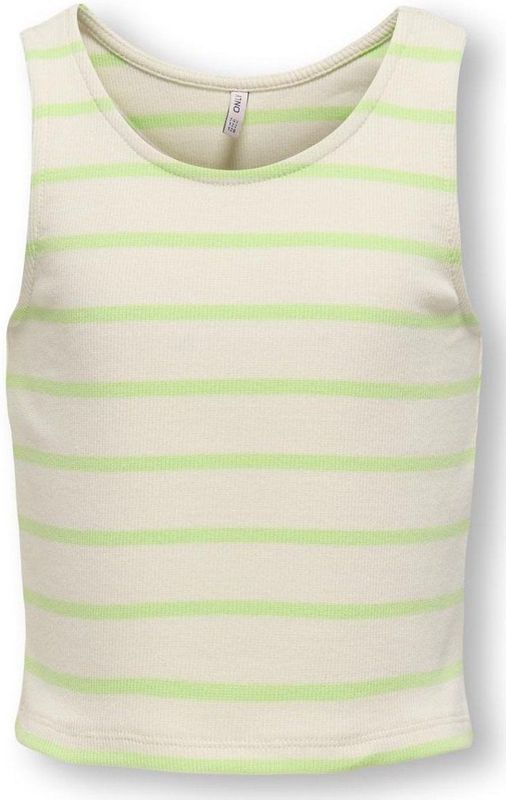 ONLY - Kognessa - Top - Paradise Green Cloud Dancer - Mouwloos