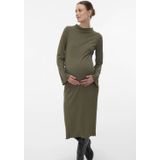 Mlsadie - Zwangerschapsjurk - Midi-lengte - Lange Mouwen - Regular Fit