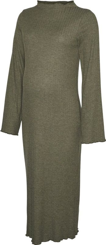 Mlsadie - Zwangerschapsjurk - Midi-lengte - Lange Mouwen - Regular Fit