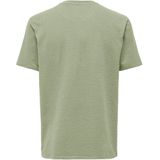 Only T-shirt Onllieke S s Satin Mix Top Wvn Noos 15303413 Darkest Spruce Dames