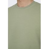 Only - Casual T-shirt - Jadeite/White Stripes - 100% Katoen