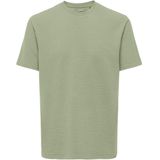 Only - Casual T-shirt - Jadeite/White Stripes - 100% Katoen