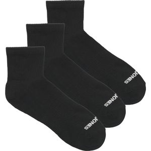Jack & Jones - JACLUCA SHORT TENNIS SOCKS - Vrijetijdssokken - Zwart - 3 Paar