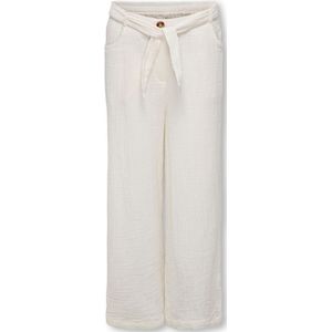 Kids Only Broek - Mousseline - Kook Thyra - Tofu - Kids Only - 10 jaar (140) - Broeken - Katoen