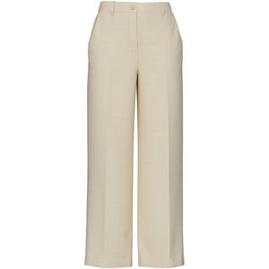 Pieces - Pckamil Hw Wide Pant - Broek - Sandshell - Dames