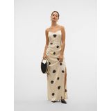 Jurk - Print - V-Hals - Mouwloos - Relaxed Fit