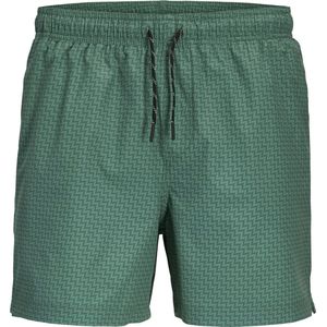 JACK & JONES Heren Jpstmaui Jjswim Micro AOP AKM, Mallard Green, M