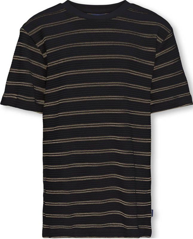 ONLY & SONS - T-shirt - Zwart - Katoen