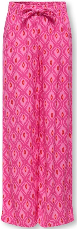 Broek - KOGZALINA - Viscose - Lang/maxi - Loosefit - All-over Patroon