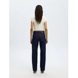 Jeans - Mid-waist Straight Fit - 5-pocket model - Relaxed Fit