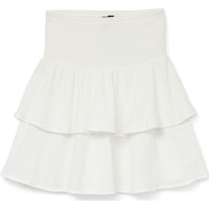 Vero Moda - VMNATALI - Rok - Effen - Katoen - Volantrok