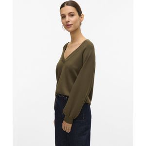 VERO MODA - VMHALI - Top - Donkergroen