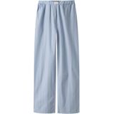 Broek met Wijde Pijpen - Geweven Stof - All-over Print - Elastische Taille