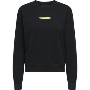 Only - ONLPHILEA - Sweatshirt - Zwart - Lange Mouwen - Ronde Hals