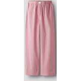 Broek - Effen - Katoen - Lang/maxi - Wide leg