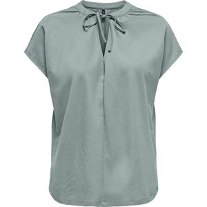 ONLY - Onljany S/S String Top - Wikkeltop - Donkerblauw - 1 stuk