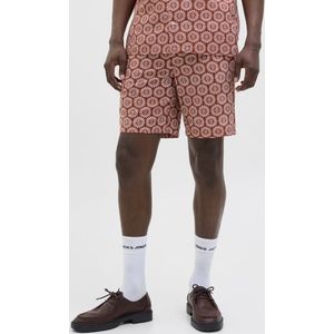 Jack & Jones Jpstjaiden Seersucker AOP Short SRT, Arabische Spice, S