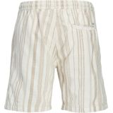 Relaxed Fit Bermuda - Zwart - Geweven Stoffen - Trekkoord in Taille