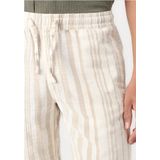 Relaxed Fit Bermuda - Zwart - Geweven Stoffen - Trekkoord in Taille