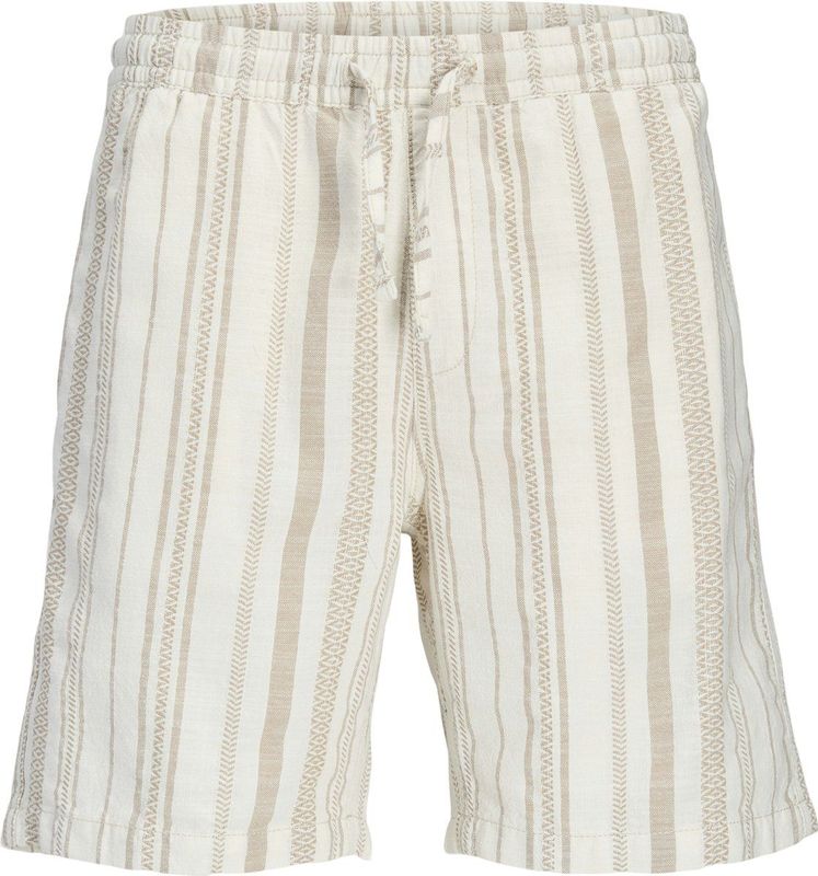 Relaxed Fit Bermuda - Zwart - Geweven Stoffen - Trekkoord in Taille