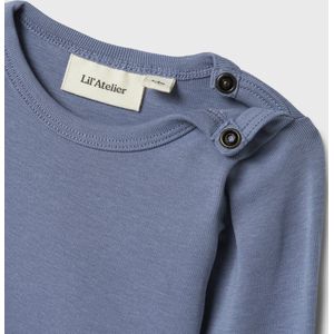 Body - Jersey - Ronde Hals - Lange Mouwen - Drukknoopsluiting