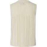 Gebreide Top - Ronde Hals - Mouwloos - Regular Fit - Strand Vrije Tijd