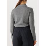 Selected - Thea - Lange Mouw Poloshirt - Gebreide Trui - Regular Fit - 100% Merinowol