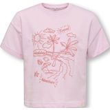 ONLY MINI - T-shirt - Meisjes - Multicolor - Jersey - O-hals