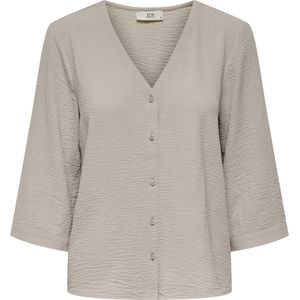 JDY - Jdylion Life - Longsleeve - Kasteel Grijs - Katoen - 1 Stuk