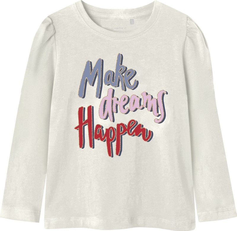 NAME IT - NMFKALESJA LS TOP PB - Lange Mouwen Shirt - Glitterprint