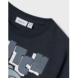 Sweatshirt - Stitch - Blauw - Katoen - Lange Mouwen