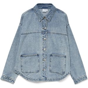 Shacket - Zwart - 80% Katoen 20% Polyester - Gerecycled Katoen