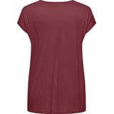 ONLY CARMAKOMA - Top - Zwart - Viscose - Kanten Detail