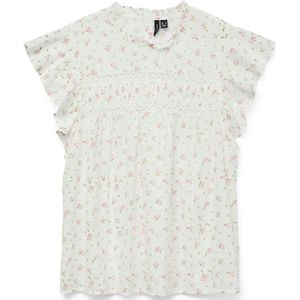 Top - Mouwloos - O-hals - Kanten Detail - Standard Fit