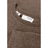 Selected - Ross - Gebreide Trui - 100% Biologisch Katoen - Ronde Hals - Lange Mouwen