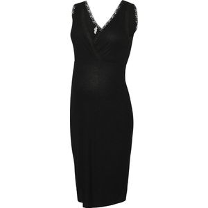 Nachthemd - 2-in-1 - Geschikt voor Zwangerschap en Borstvoeding - Kanten Detail