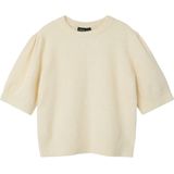 LMTD - NlfLodet - T-shirt - Antique White - Gebreid