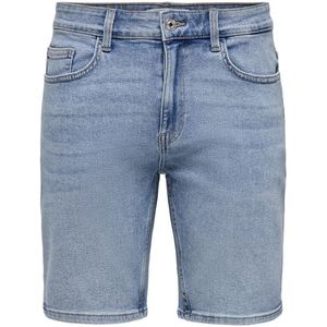 Only & Sons - Onsweft Box Pim - Shorts - Blauw