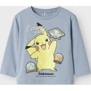 Dusty Blue - Longsleeve - Jersey - Regular Fit