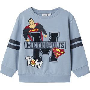 Superman - Sweatshirt - Blauw - Lange Mouwen - Ronde Hals