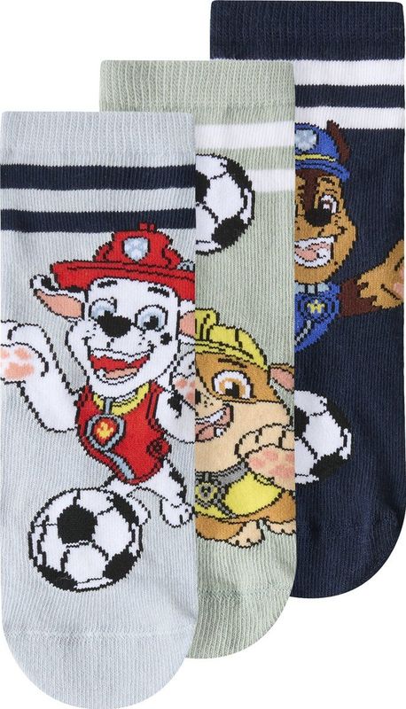 Huissokken - Paw Patrol - Jacquard - 3-Pack