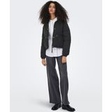 JDY - JDYFREY FLOTTE SHORT JACKET OTW YFM NOOS - Gewatteerde Jas - Zwart