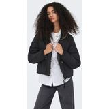 JDY - JDYFREY FLOTTE SHORT JACKET OTW YFM NOOS - Gewatteerde Jas - Zwart