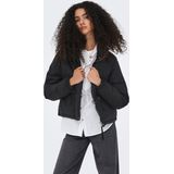 JDY - JDYFREY FLOTTE SHORT JACKET OTW YFM NOOS - Gewatteerde Jas - Zwart