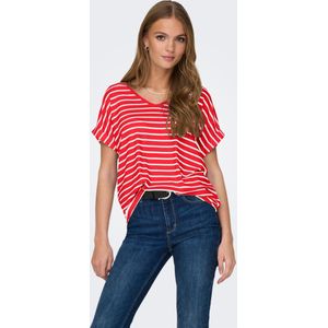 High Risk Red - Shirt - V-hals - Korte Mouwen - Single-jersey