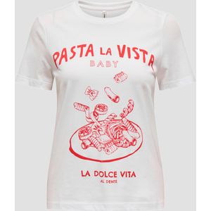 Onlpenny Life Reg S/S Food Top Box JRS, wit (bright white), XS