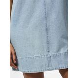 Pcflora - Mini Denim - Spijkerjurk - Mouwloos - Korte Lengte - Relaxed Fit